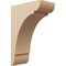 Ekena Millwork 10"W x 20"D x 30"H Classic Olympic Rough Cedar Woodgrain TimberThane Corbel, Primed Tan CORUR10X20X30OLYRCPR - alternate 1
